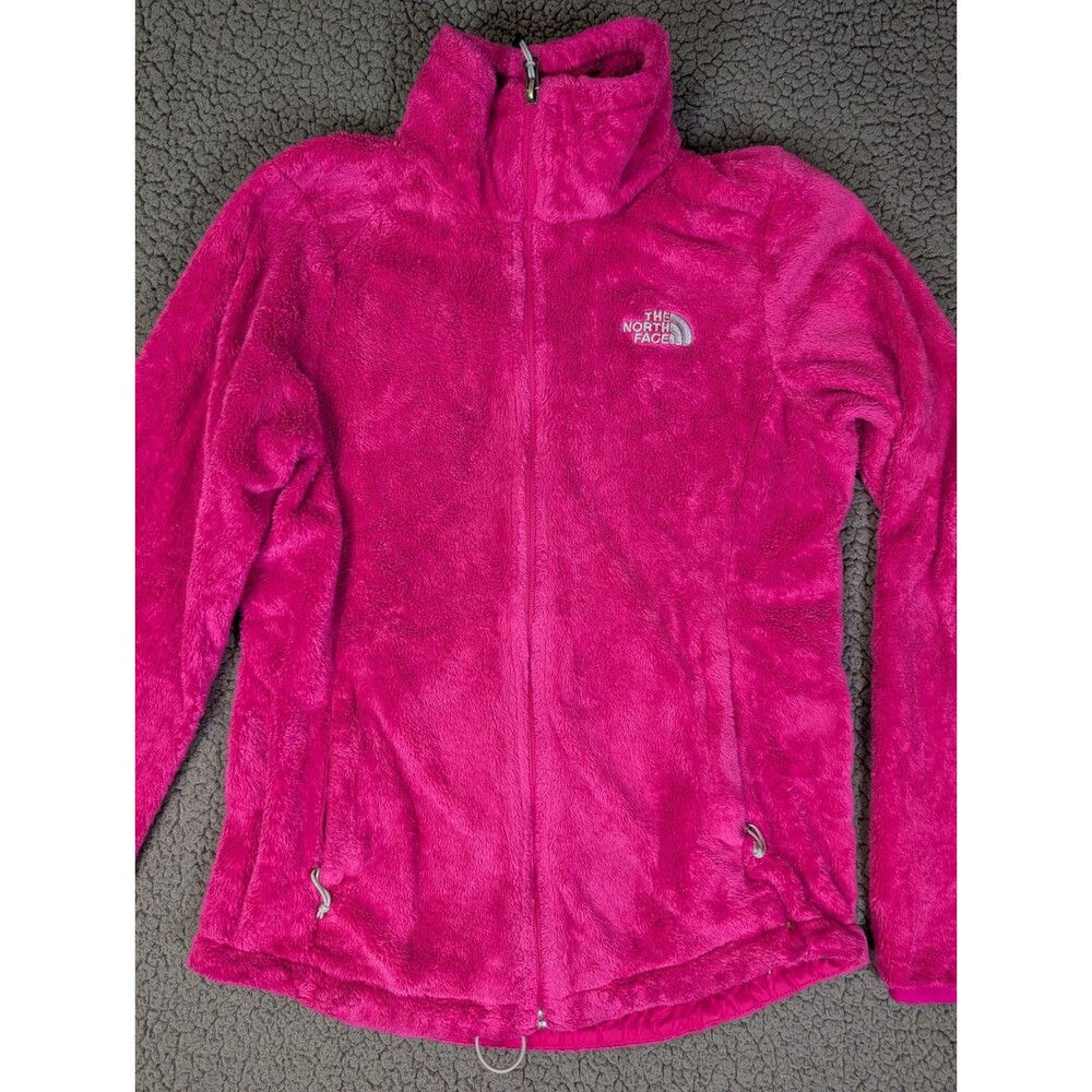The North Face Osito Fleece Jacket Women's Small Hot Pink Soft Outdoor